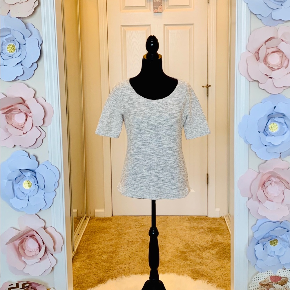 Banana Republic Short Sleeve Shimmer Sweater Small